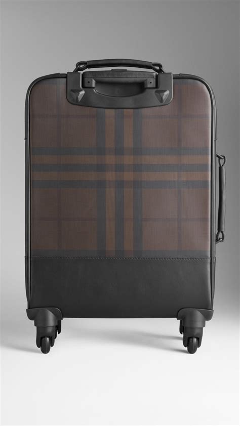 burberry suitcase sale|burberry leather briefcase for men.